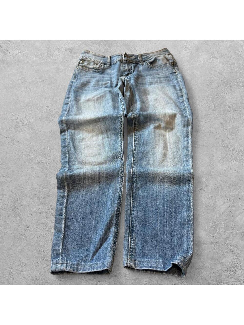 Seven7 Skinny Light Wash Blue Denim Jeans Size 27